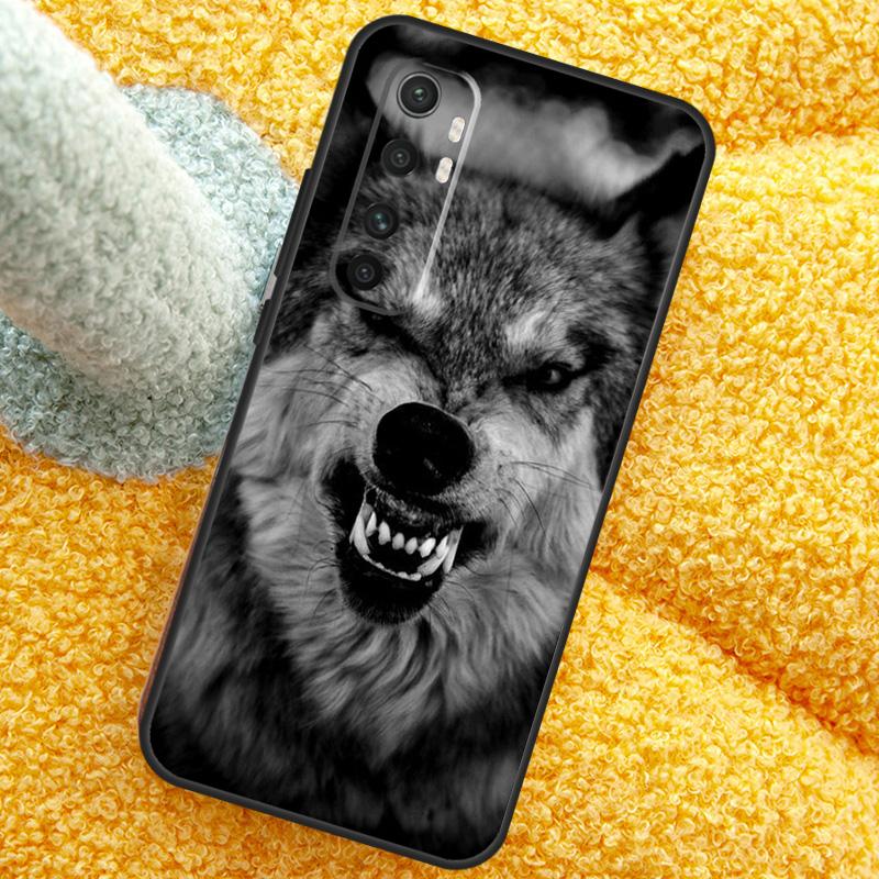 Animal Wolf Howling Case For Xiaomi 15 14 Ultra 13T 14T 15T 17 Pro Max Cover For POCO X7 F8 Pro X3 X5 X6 F5 F6 F7