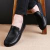 Lazy Doudou Shoes Summer Medium Soft Sole Soft Leather Casual Leather Shoes
