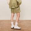 LESS 2024 Autumn Casual Loose Straight-Leg Shorts