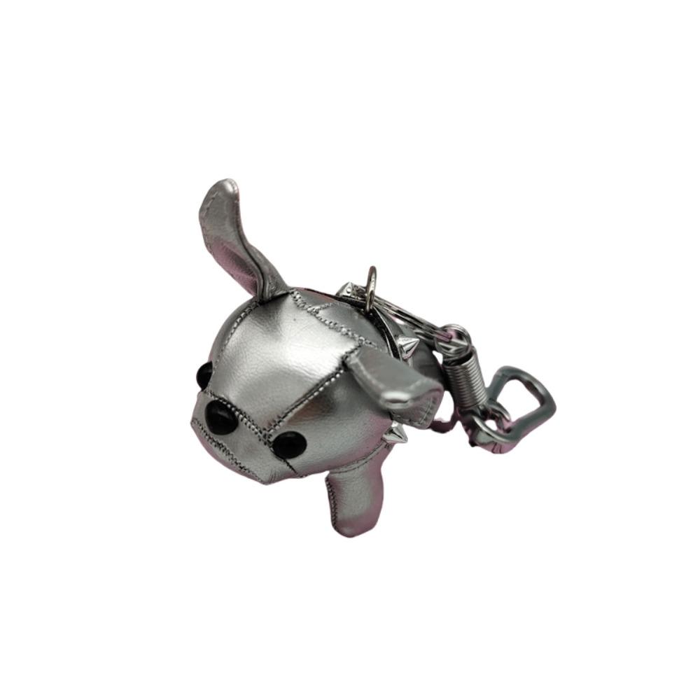 

Милый кулон в виде собаки, мультяшные куклы-собачки, модный брелок для ключей автомобиля, друг 10CM Silver