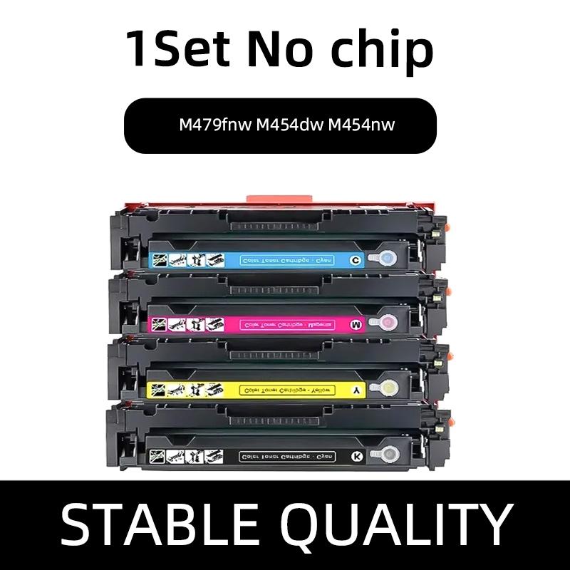 Cartucho de toner 4PCS 415X 416X 414X, adequado para impressora HP M454 M454dw/nw MFP M479 M479dw M479fdw