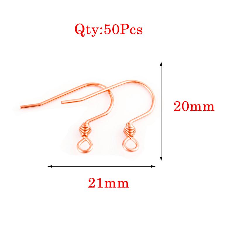Stainless Steel Earrings Hook For Jewelry Making Hypoallergenic Women Dangle Cross Earring Clasps Fittings Diy Finding