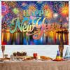 Black Gold 2026 New Year Backdrops Colorful Balloon Photo Background Party Background  Photo Studio