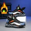 Boys' Cotton Shoes 2025 Winter New Middle and Older Children's Sports Shoes Piled and Thickened To Keep Warm Boys' Big Cotton Shoes Tide