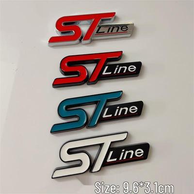 Ford Escape ST Sport Achterklep Embleem - STline Metalen Auto Sticker
