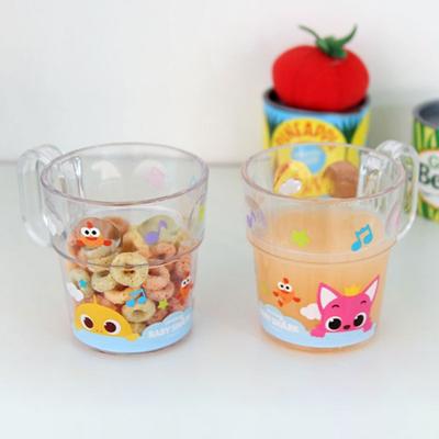 Izoum Pinkfong Dot Cup, Mixed Colors, 2 Pieces, Popular Korean Parenting Items
