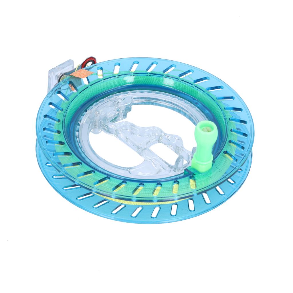 Outdoor Kite Flying Line Winder String Winding Handle Reel Grip 16CM Wheel with 100M Line