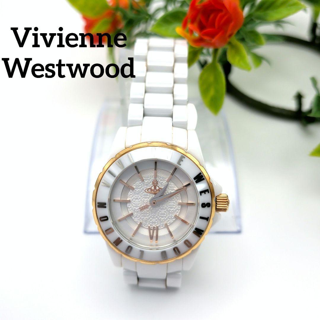 Used Movable item Vivienne Westwood watch ceramic Sloan