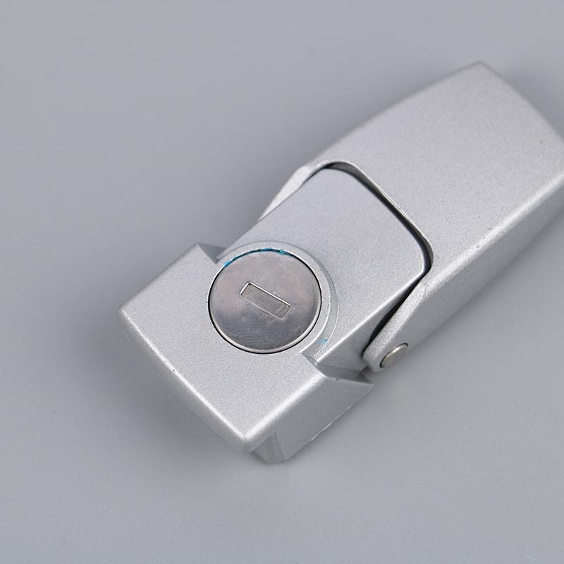 High Quality Cabinet Black Coated Metal Hasp Latch Dk604 Security Toggle Lock With Two Keys