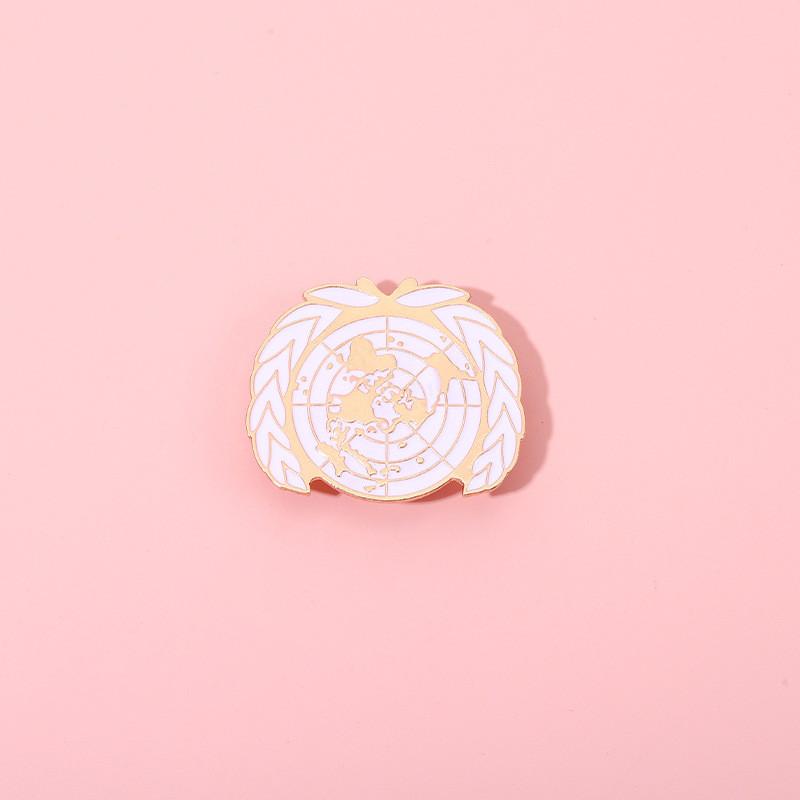 Brooch Wheat Versatile In Elegant Alloy Ideal For Commemorative And Use Decorative