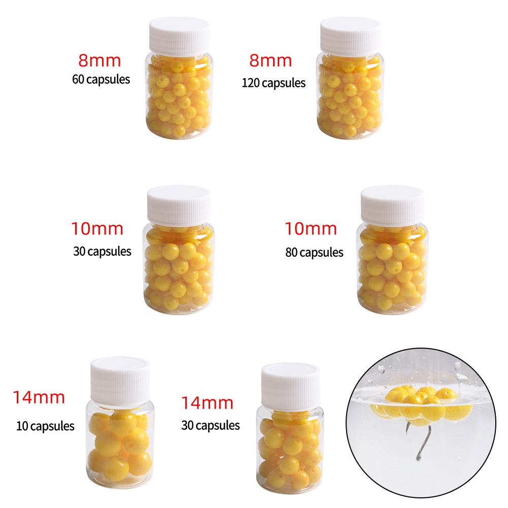 Silica Gel Floating Ball Bait 1 Bottle Corn Flavor