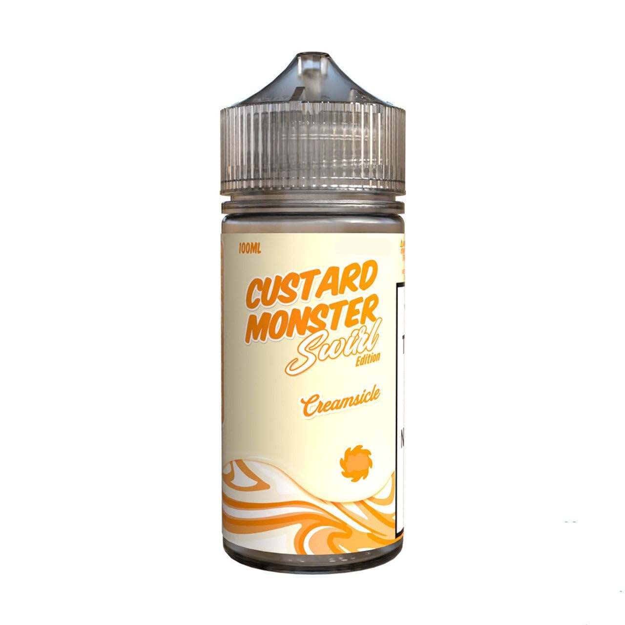

Custard Monster Swirl Edition Апельсиново-ванильное мороженое Жидкость для вейпа от Monster Vape Lab (Крем-пломбир, 100 мл)