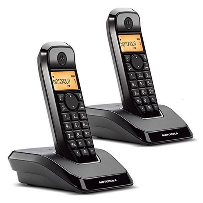 Téléphone Sans Fil Motorola S1202 (2 Pcs)