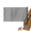 Indoor Retractable Pet Safety Gate Baby Barrier ABS Mesh Fence Stair Barrier for Dog Kitten with Reinforced Strip Prevent Crawl