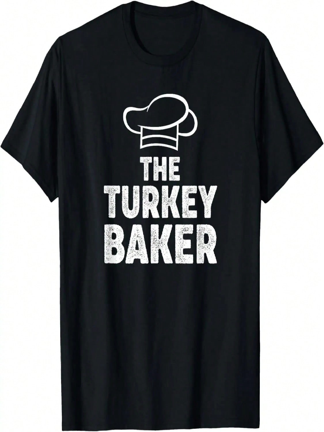 Pregnancy Men Turkey Baker Dad To Be Funny Thanksgiving T-Shirt S