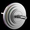 YANBO Pure Steel Electroplated Olympic Barbell Weight Plates