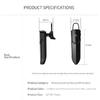 Wireless Earphone Bluetooth Headset Business Hands Free Long Standby Earbud Waterproof Noise Reduction Headphone with Microphone for Driving
