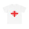 Heart Flag of Georgia - T Shirt
