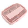 Lunch Box 4 Compartments Design 304 Stainless Steel Matching Tableware Portable Lunch Containers