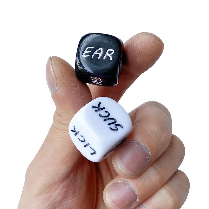Various Poses Playing Dice Sexy Lingerie Ladies Underwear Erotic Passion Accessories Fun Game