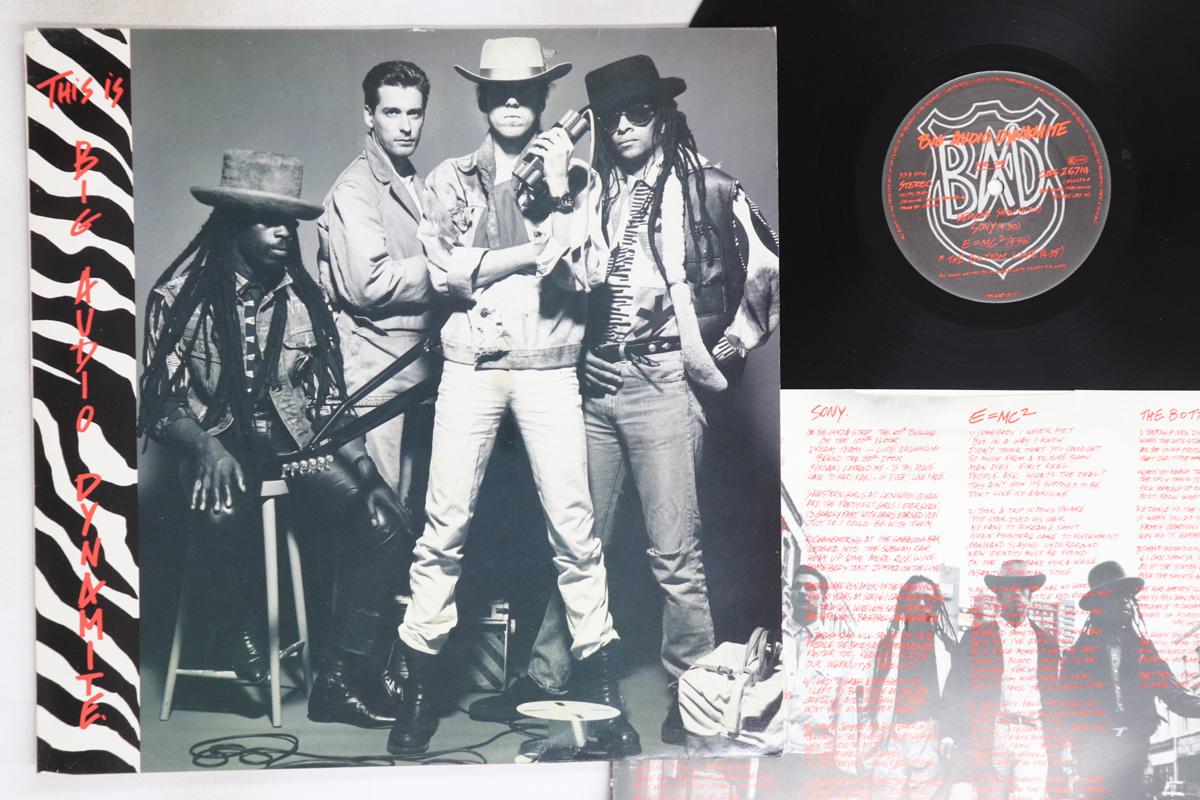

LP Record BIG AUDIO DYNAMITE - This Is Big Audio Dynamite CBS26714 CBS 1985 UK Rock Used