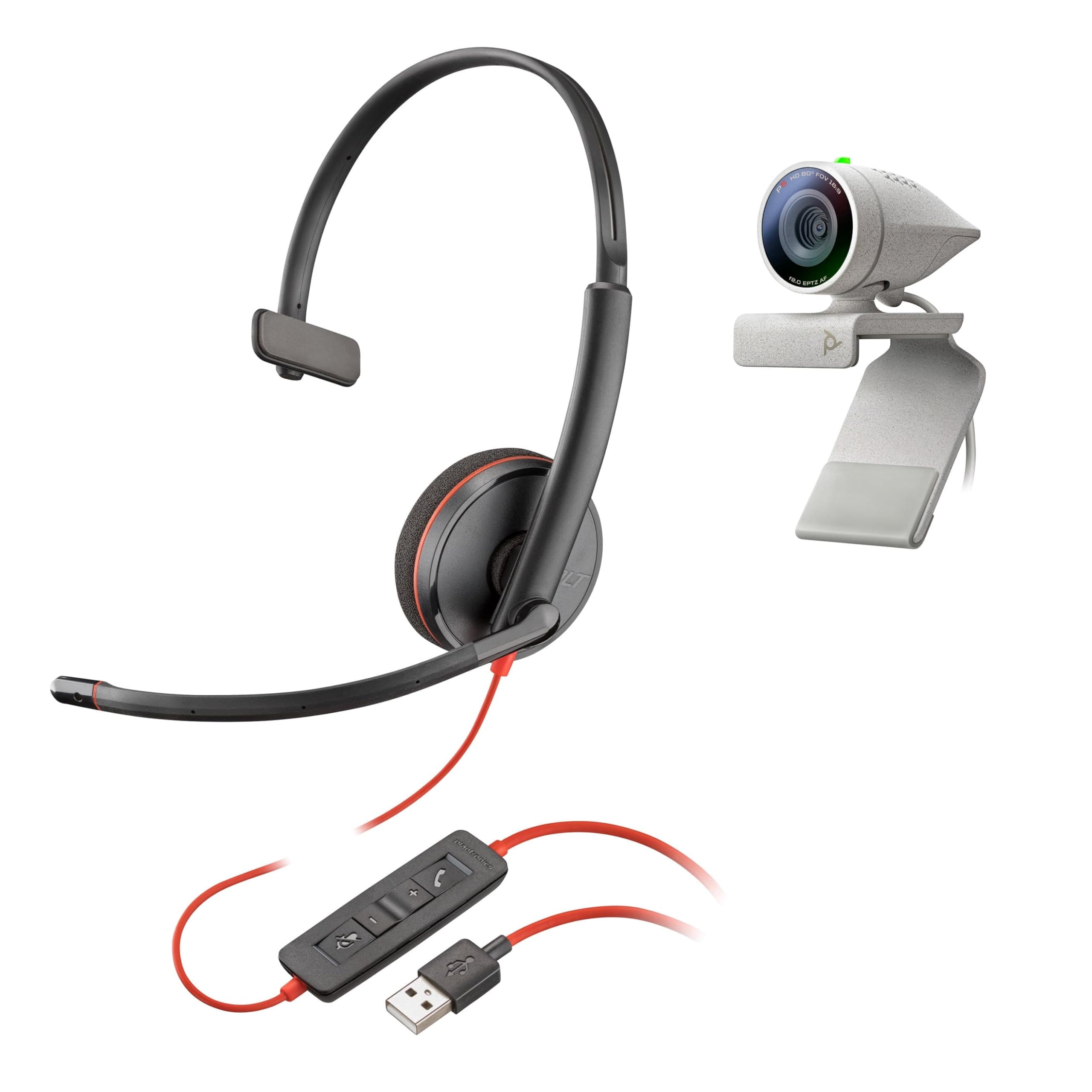 

Studio P5 kit with Blackwire 3210 Webcam USB Headset Bundle &