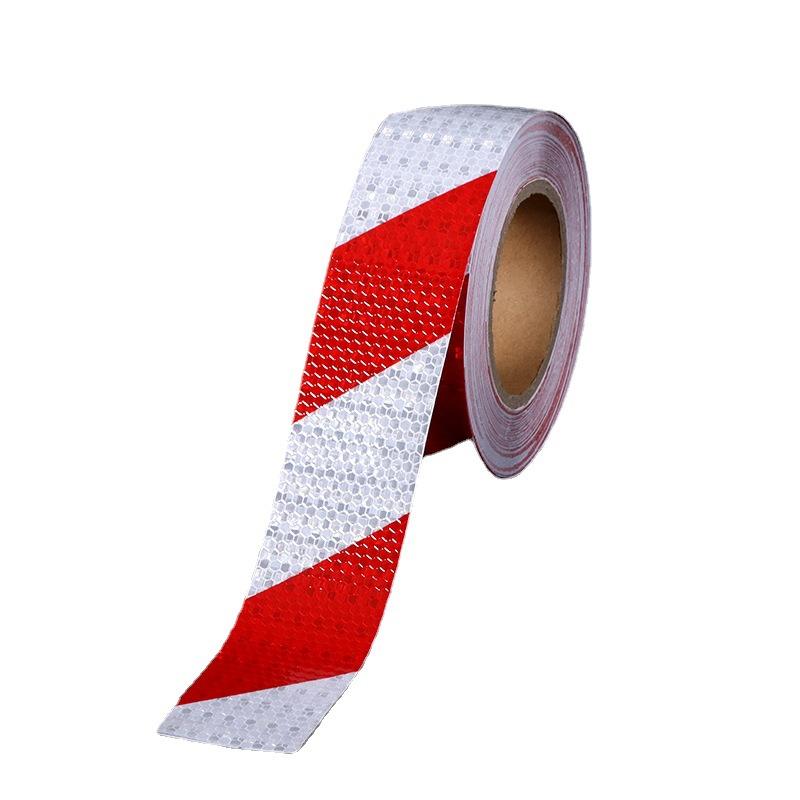 1 Roll Shining Reflective Safety Warning Tape Self Adhesive Twill Printing Reflective Tape for Car