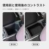 For Suzuki Fronx 2025 2025 Car Center Console Armrest Storage Tray ABS Organizer Tidying Auto Interior Accessories Black