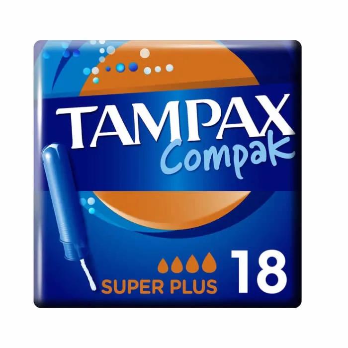 Tampon Tampax Compak S Plus 18
