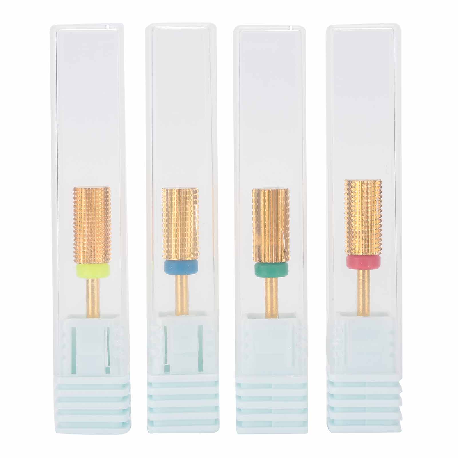 

4pcs Nail Art Manicure Drill Bits Electric Grinding Machine Tool XF / F / M / C Head