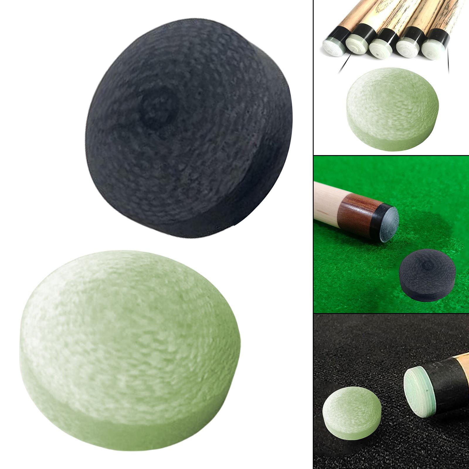 

Набор из 2 сменных головок для наконечника кия для бассейна, Ремонт, Аксессуар для бильярда и снукера