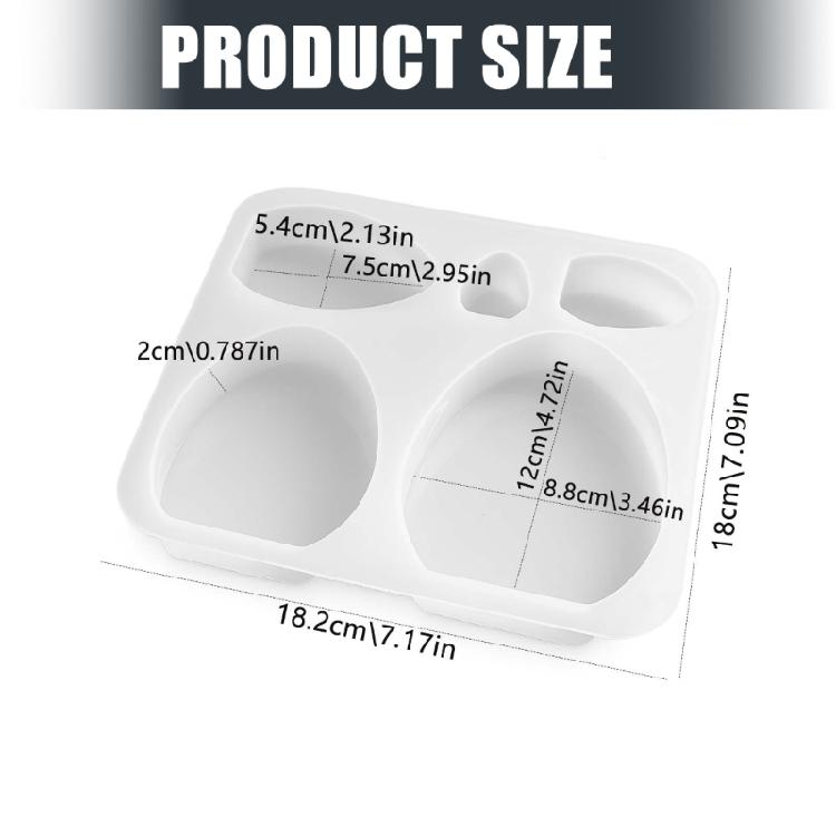 Silicone Mould for Home Easters Candle Flexible Materials Ensures Long Time Use In Crafting
