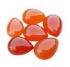 Piatră prețioasă Carneol portocaliu natural: Cabochonuri în formă de pară, calitate AAA+