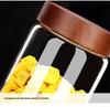 High Borosilicate Glass Tea and Food Storage Jars for Brewing and Preservation
