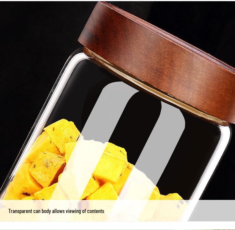 High Borosilicate Glass Tea and Food Storage Jars for Brewing and Preservation