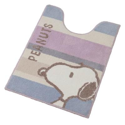 Senko Snoopy matter Pastell Toilettenmatte, ca.. 80 x 60 cm, Rosa, 76675