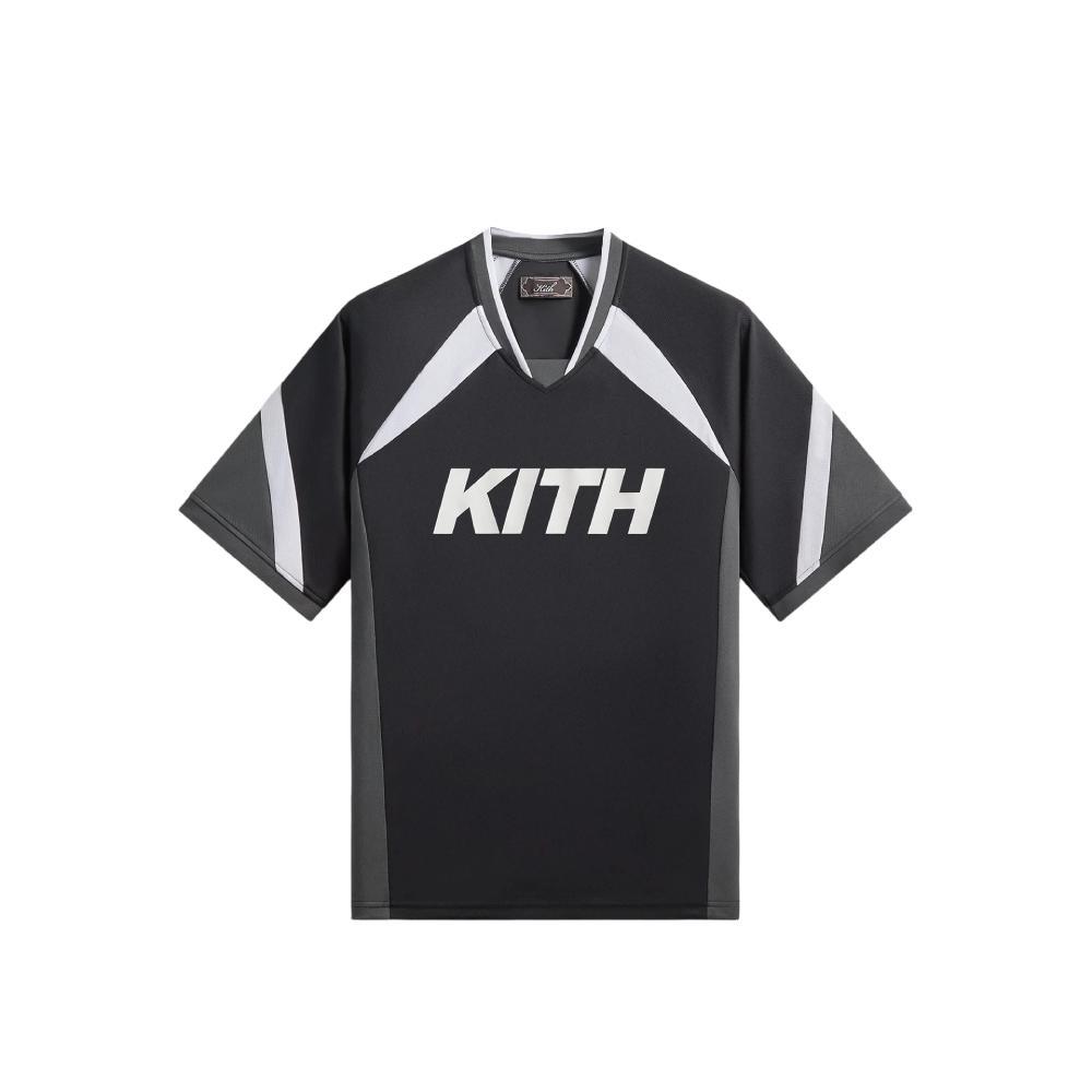 Kith Otto Сетчатый джерси Chase II Черный Мужские Топы KHM034836-001 S