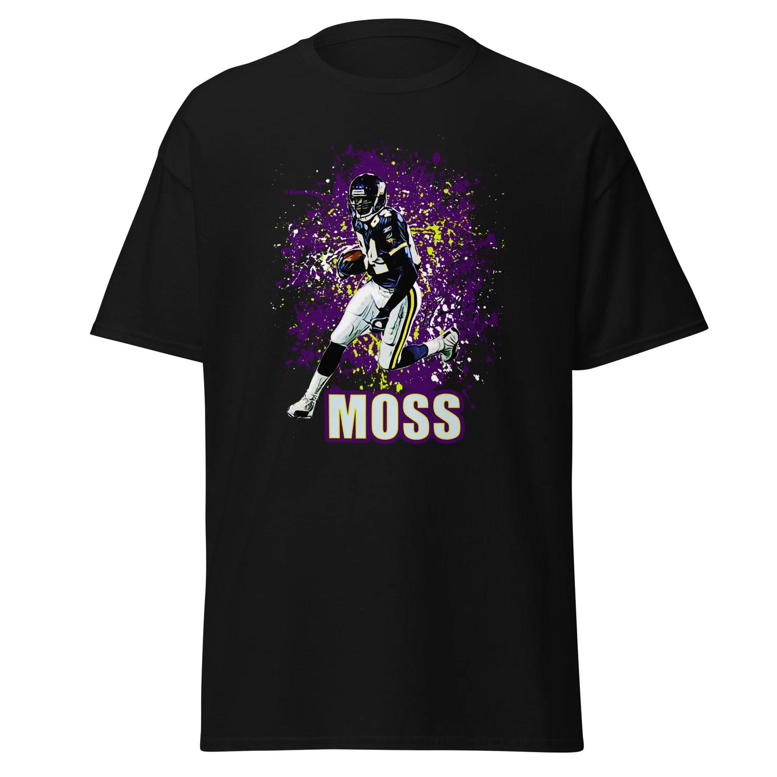 Randy Moss classic tee Vikings football shirt L