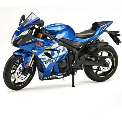 1/12 Suzuki GSX1000R Legierung Druckguss Motorrad Modell Fahrzeug Sammlung Ton und Licht Off Road Autocycle Spielzeug Auto