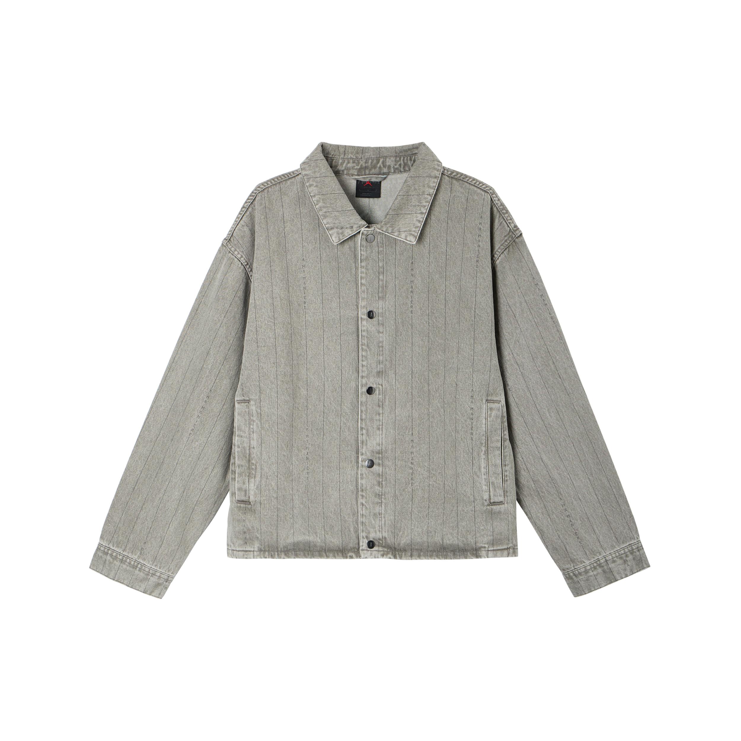 

Новые куртки и пальто унисекс в коллаборации Jordan A Maniére, асфальтово-серый цвет, HF4354-029 M