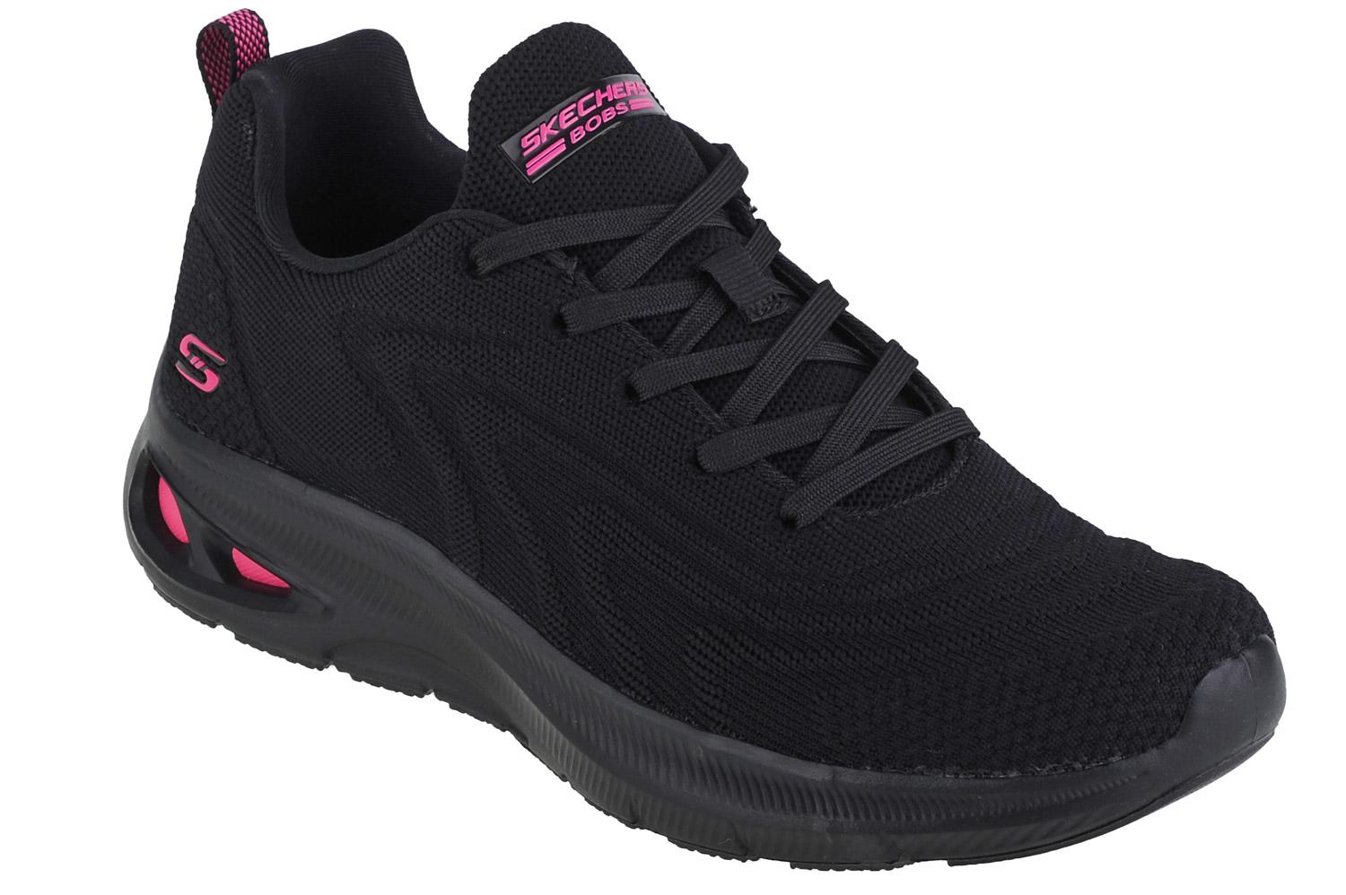 Skechers Bobs Unity-Cool Optic, Baskets noires femme