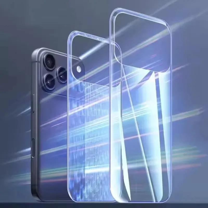 Rückfolie für iPhone 17 Pro Max 17 Air Hydrogel-Folien Displayschutzfolien HD Vollabdeckung mit gehärtetem Glas Linsenschutz