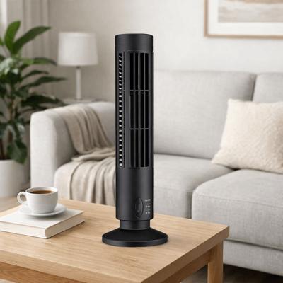 2 Gear Speed USB Tower Fan Low Noise Electric Floor Fan Vertical Conditioner Summer Season