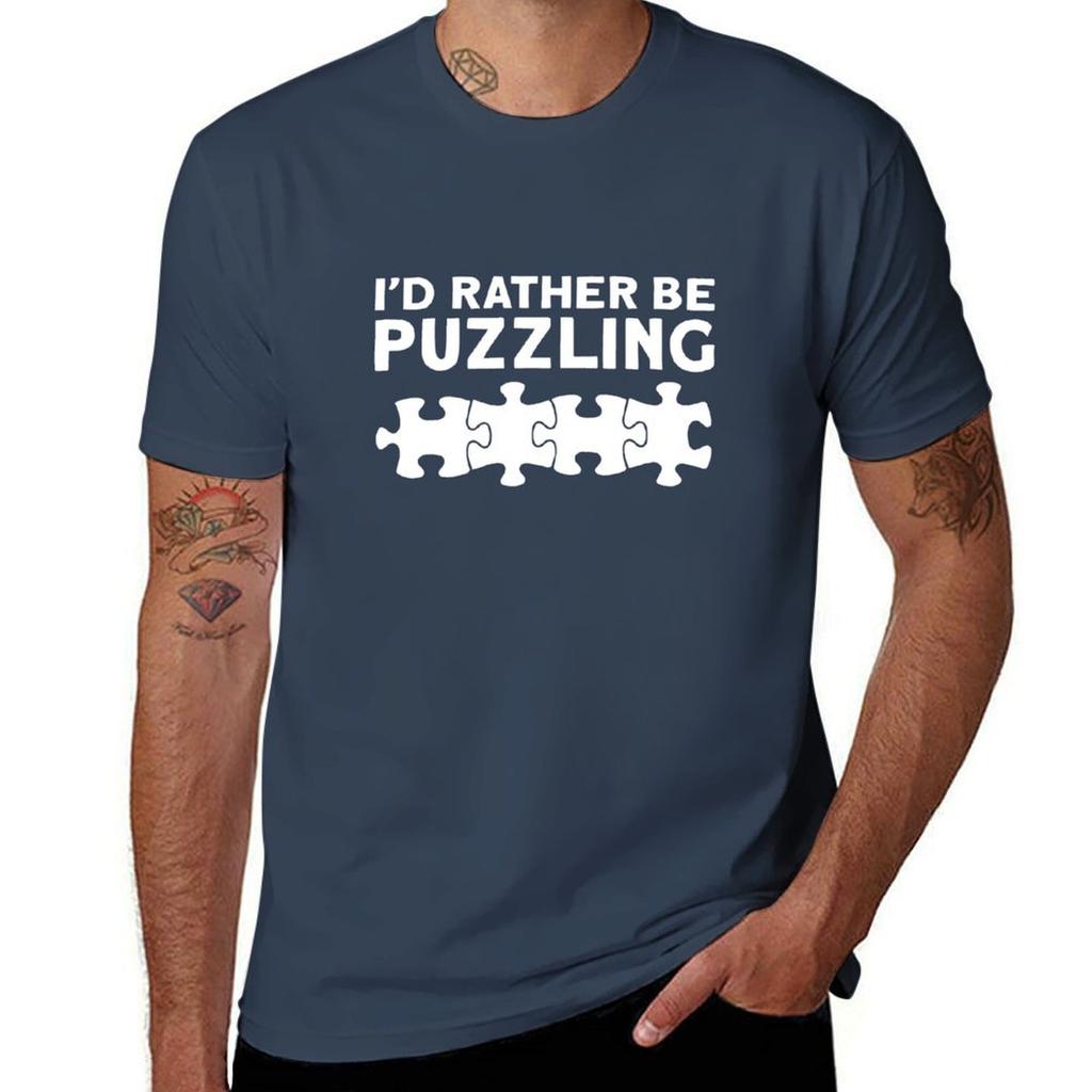 Jigsaw Puzzling Shirt Puzzle Fans Gift Jigsaw Puzzles Shirt Dissectologist Tshirt Trendy Casual Short Sleeve Shirt Tshirt