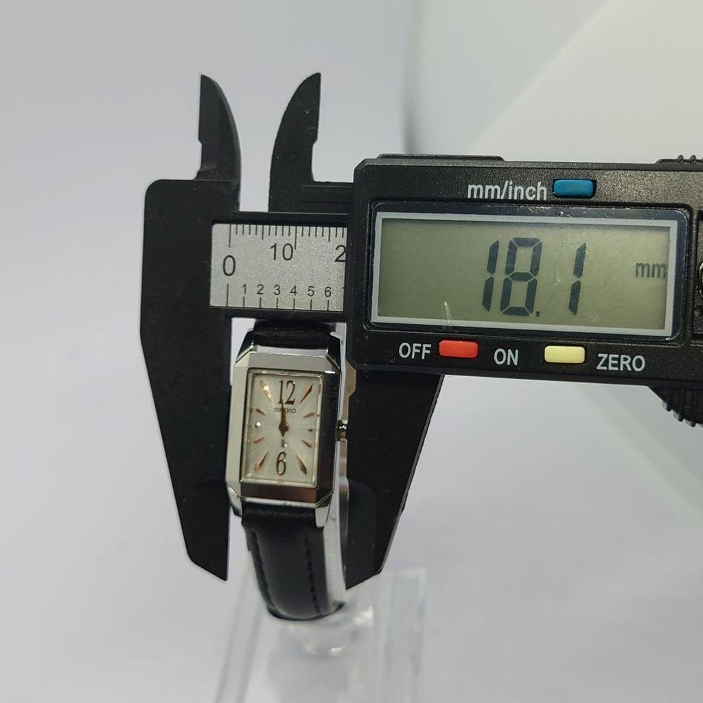 Used SEIKO LUKIA Watch Rectangular Guilloch