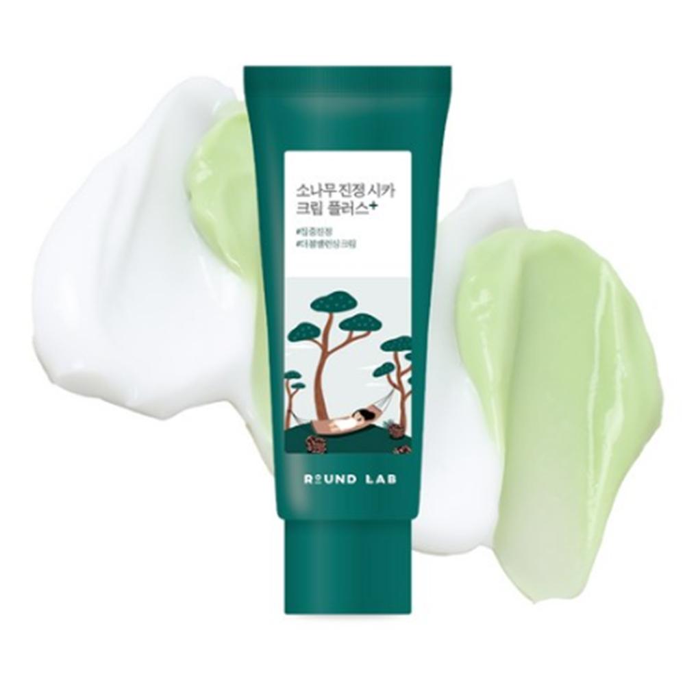 

ROUND LAB Pine Cica Calming Cream Plus – Pine Leaf Extract & Centella Moisturizing Cream 60ml 60ml