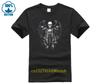 Mens Motorcycle Tshirt With Skull Winged Angel Of Death Mens Tshirt