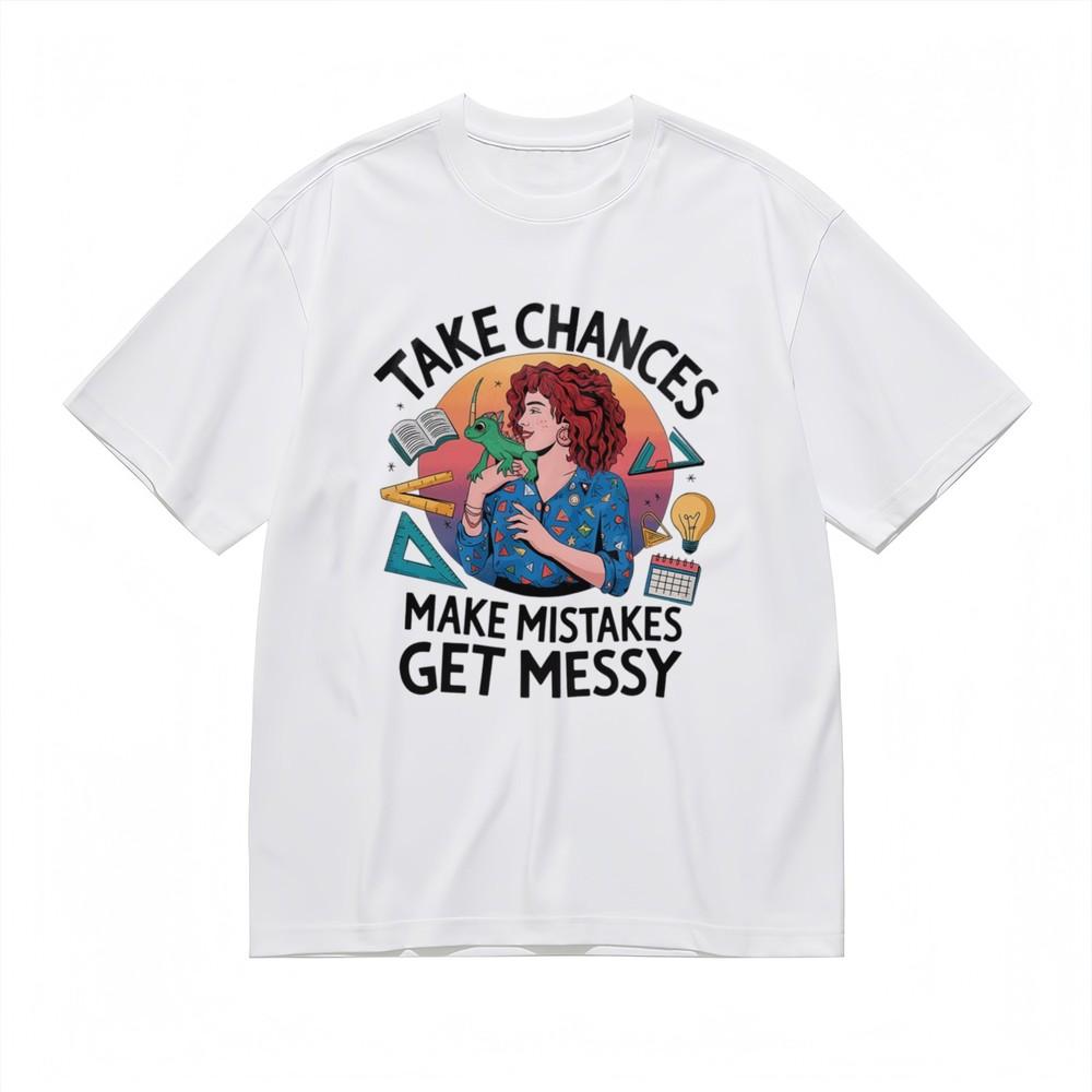 

Women s Breathable Comfy Classic T-Shirt Lady Lizard Colorful Pop Art Print Tee S