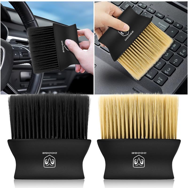 1Pcs Car Dedusting Brush Air Outlet Cleaning Brush Car Accessories for Dodge Journey Caliber SXT DART Challenger RAM Charger Avengr Accessories