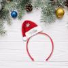 Christmas Headband Photo Props Fun Hair Hoop Bows for Party Christmas New Year